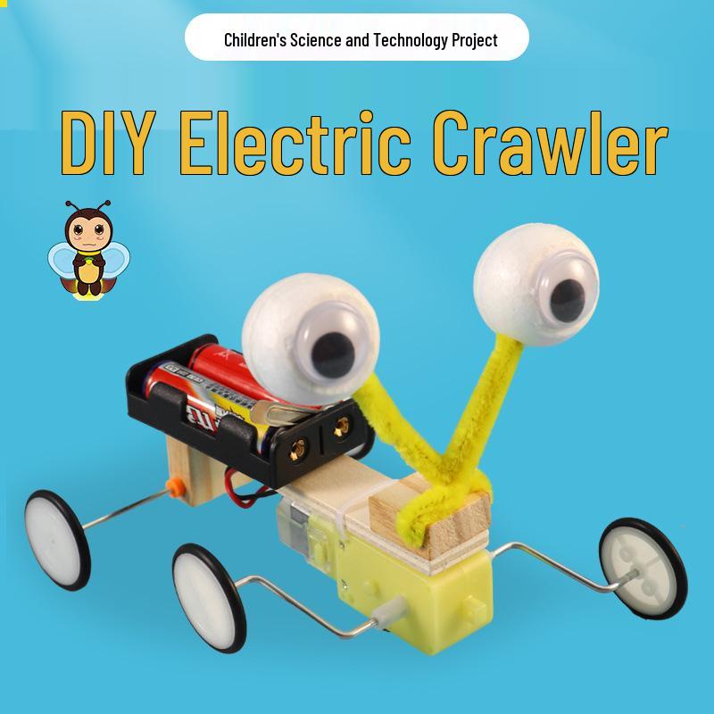 Educational DIY Electric Crawler Robot Kit for Students