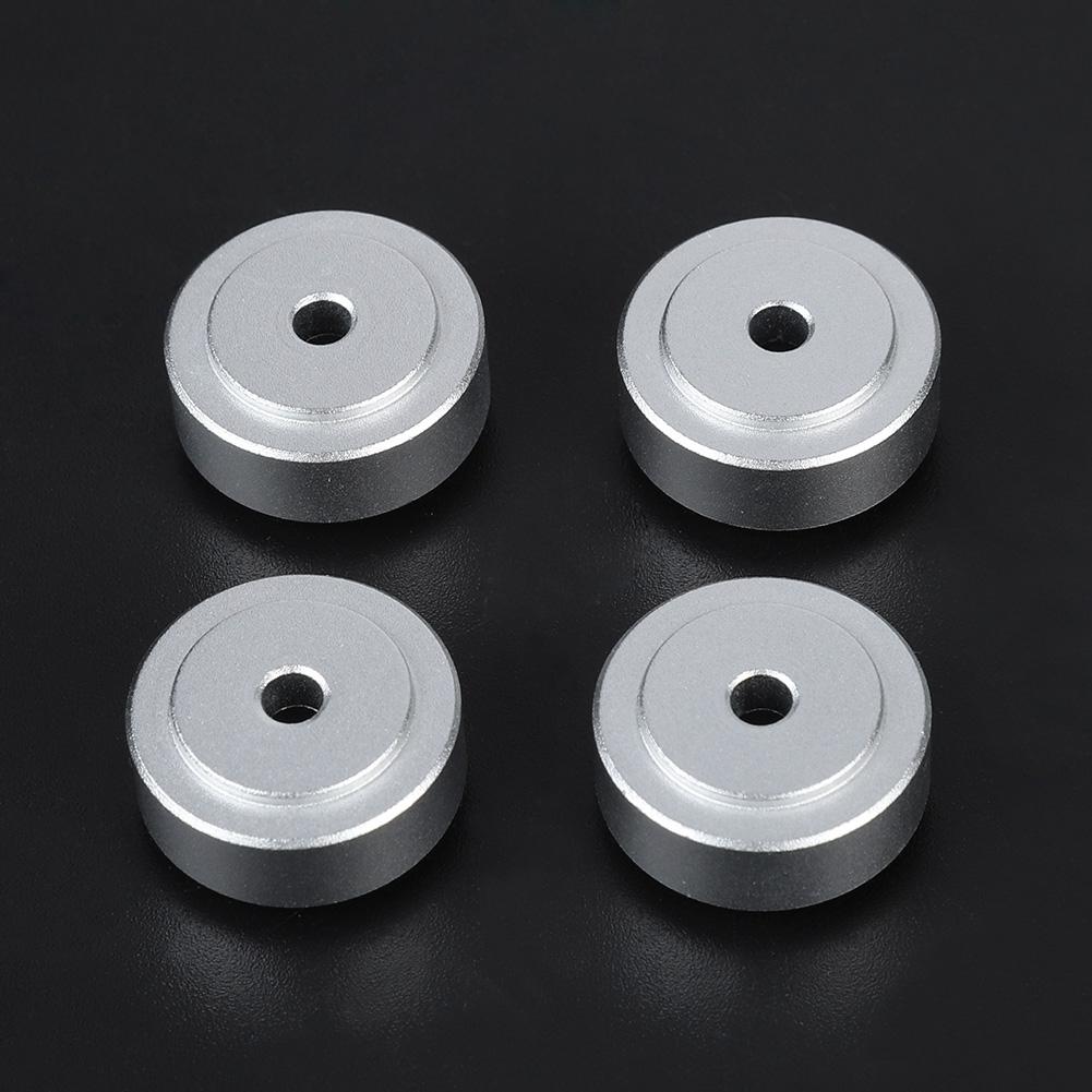4PCS 20*8mm Aluminum Alloy Amplifier Feet Shock Absorber Amplifier Pads Feet