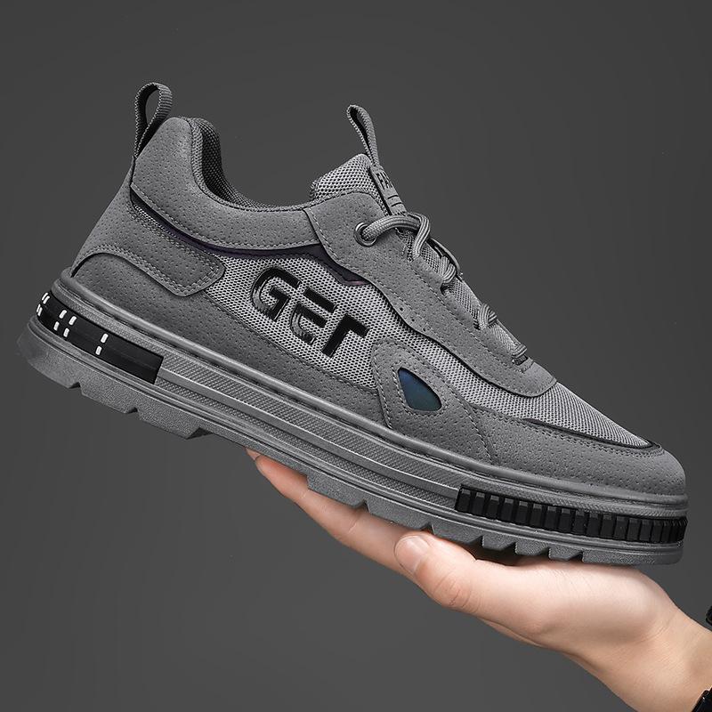 

2025 new work men s shoes are breathable, non-slip and wear-resistant in summer, and wear outdoor labor protection board shoes for work on constructi 44