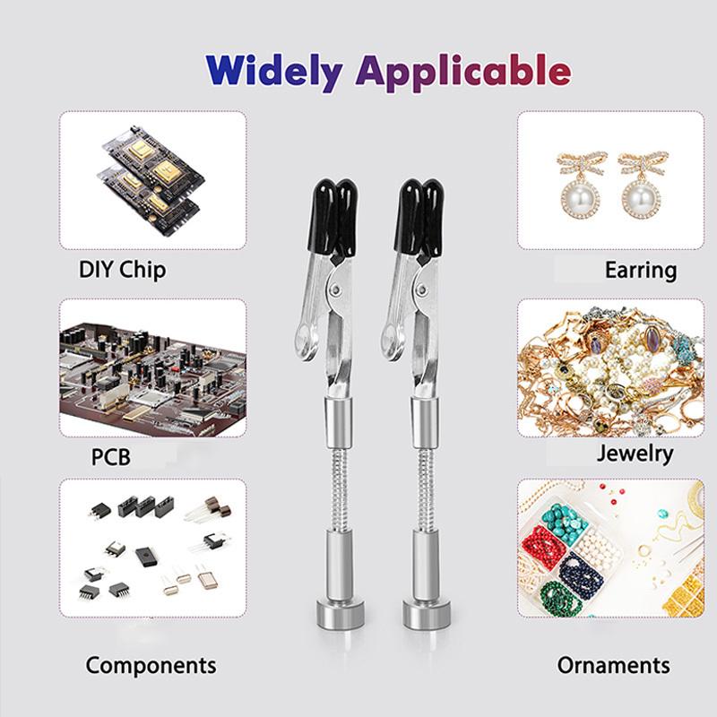 Magnetic Universal Flexible Arm Welding Assistant PCB Clamp Soldering Helping Hands Third Hand Welding Repair Tools