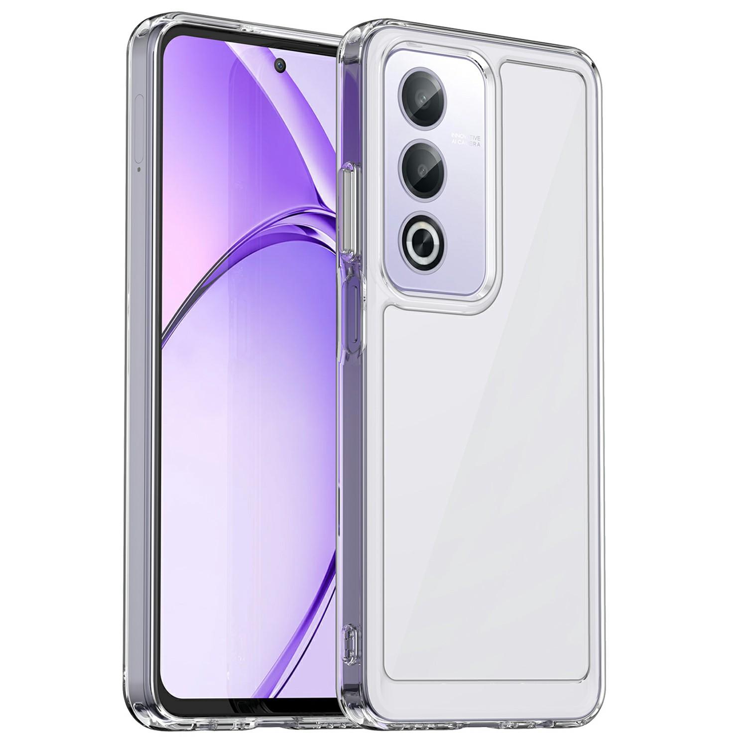 

Для Oppo A80 5G/A3 Pro (Глобальний) Чохол 5G TPU + Акриловий Захисний Прозорий Чохол для Телефону Transparent