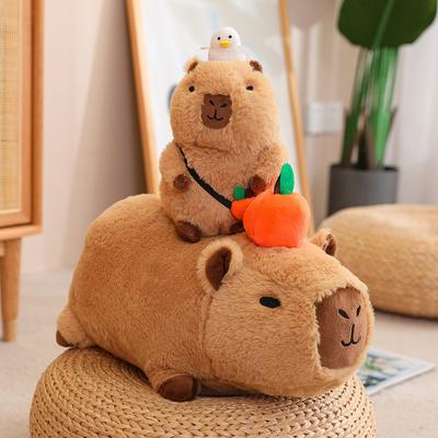 Capybara Gate Capibala Doll Plush Toy Doll Cute Soft Birthday Gift Ugly Cute Doll