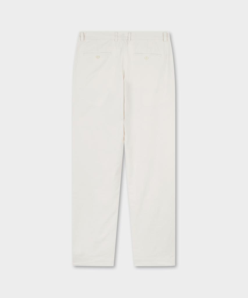 BROOKS BROTHERS Regular Fit Cotton Linen Pants (Ivory) (Bbpcmf8914Bfm)