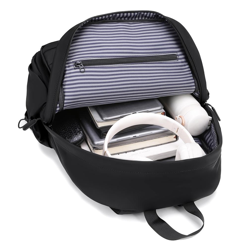 Affärsryggsäck Herr Stor Kapacitet Reseryggsäck Vattenavvisande Datorväska