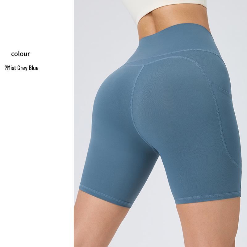 High-Waisted Quick-Dry Breathable Peach-Lift Yoga Shorts