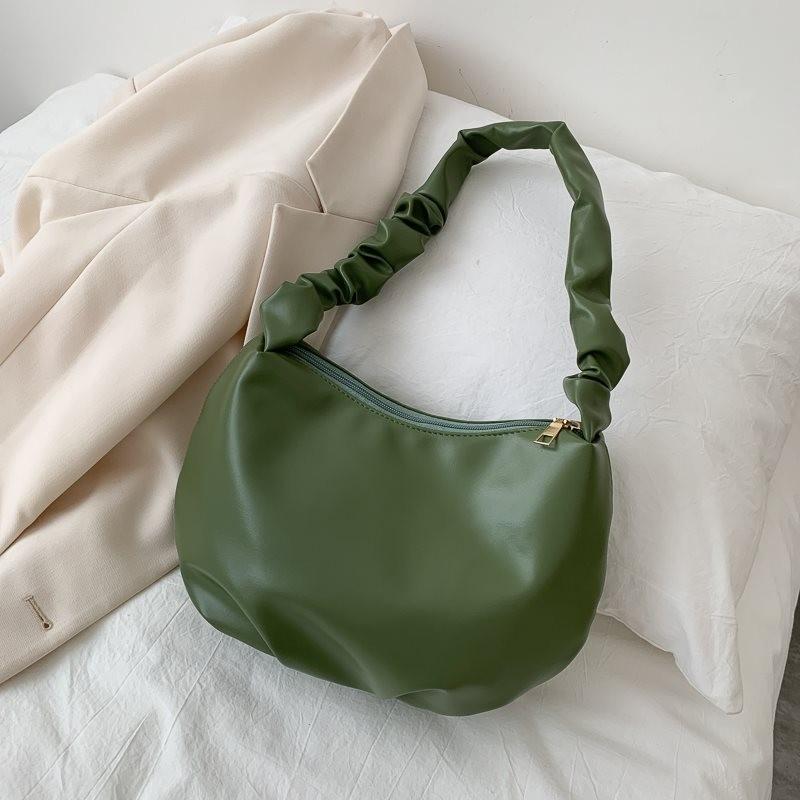 Fashionable Cloud Bag For Women Summer New Collection Pleated Design Large Capacity Shoulder Tote