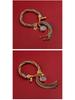 Tibetan Zodiac Guardian Deities Bracelet with Five-Color Handwoven Rope Amulet