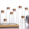 Cork Stopper Lid Transparent Glass Flask Candy Gifts Wishig Drifting Vial Multi Purpose Home Decoration Storage Sealed Bottle