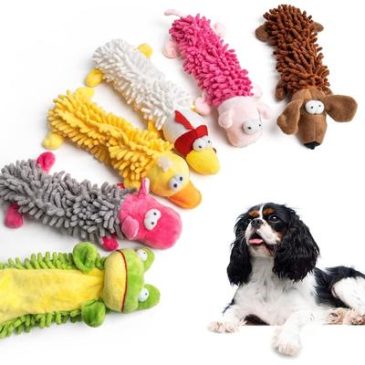 Dog Plush Sound Toy Chewing Molar Teeth Training Plaything Creaking Interactive Dog Toys Cotton Sound Puppy Toy Pet Supplies