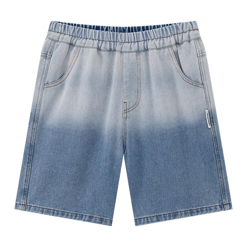 Boys  Thin Summer Denim Five-Point Shorts 130