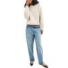 Knitwear Women's White Crew Neck Moderate Other CV470-IVO