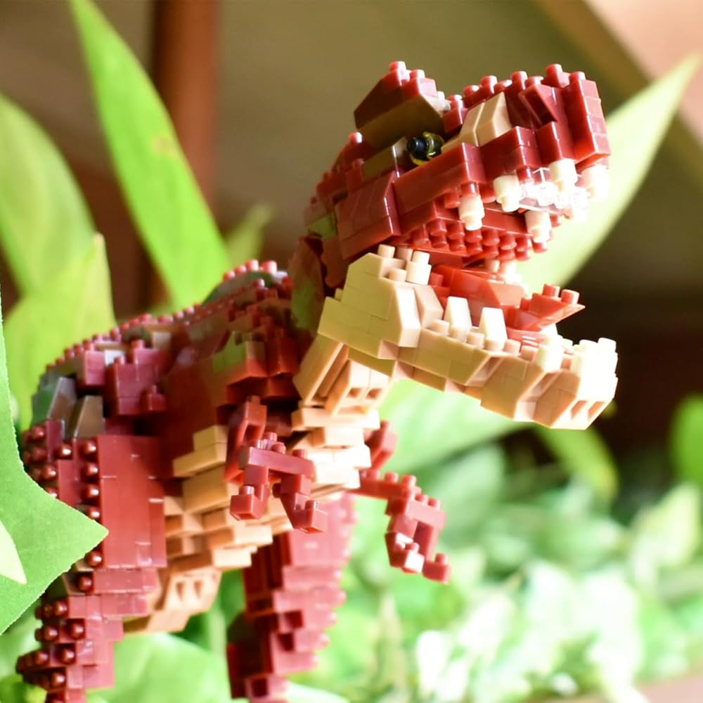 Kawada Nano Block Dinosaur DX Tyrannosaurus Rex Building Set NBM-031