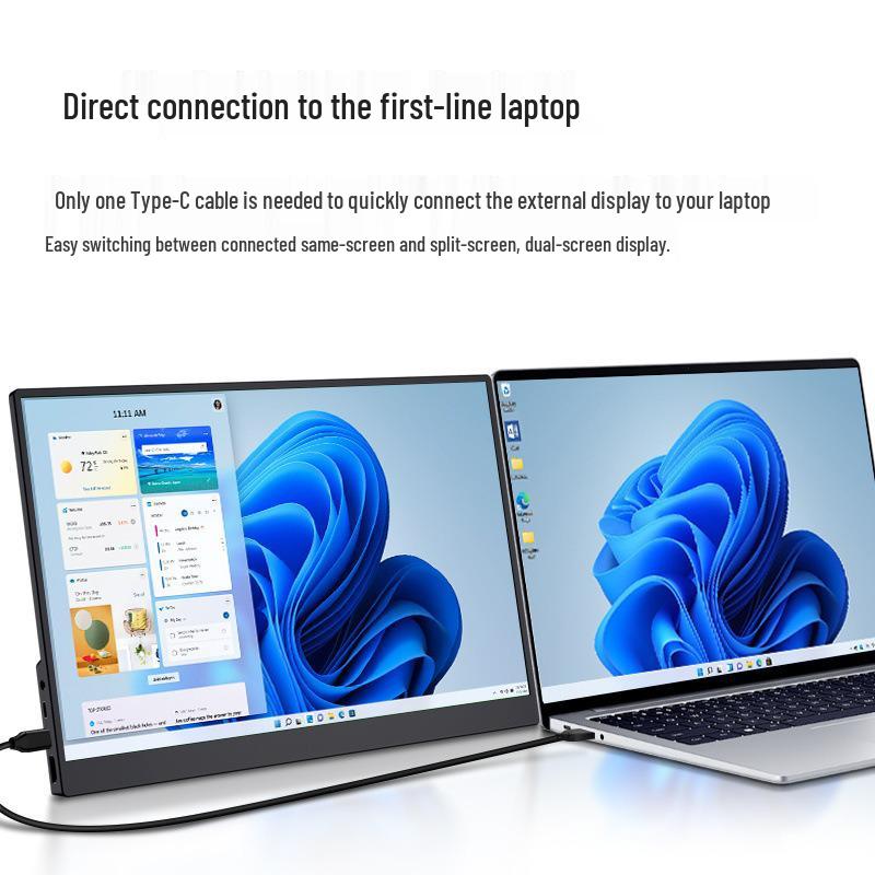 15.6" 4K Portable IPS Monitor for Laptops/Consoles