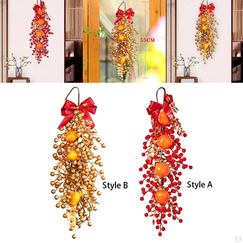 Chinese Year Decoration Collection Bow Photo Props Gift Spring Festival Hanging Ornament for