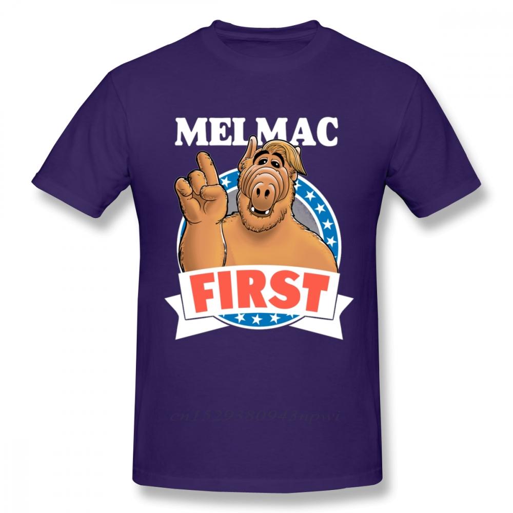 Novelty ALF Melmac First T Shirt For Male Stylish Design Round Collar Life Form Tee Shirt Plus Size