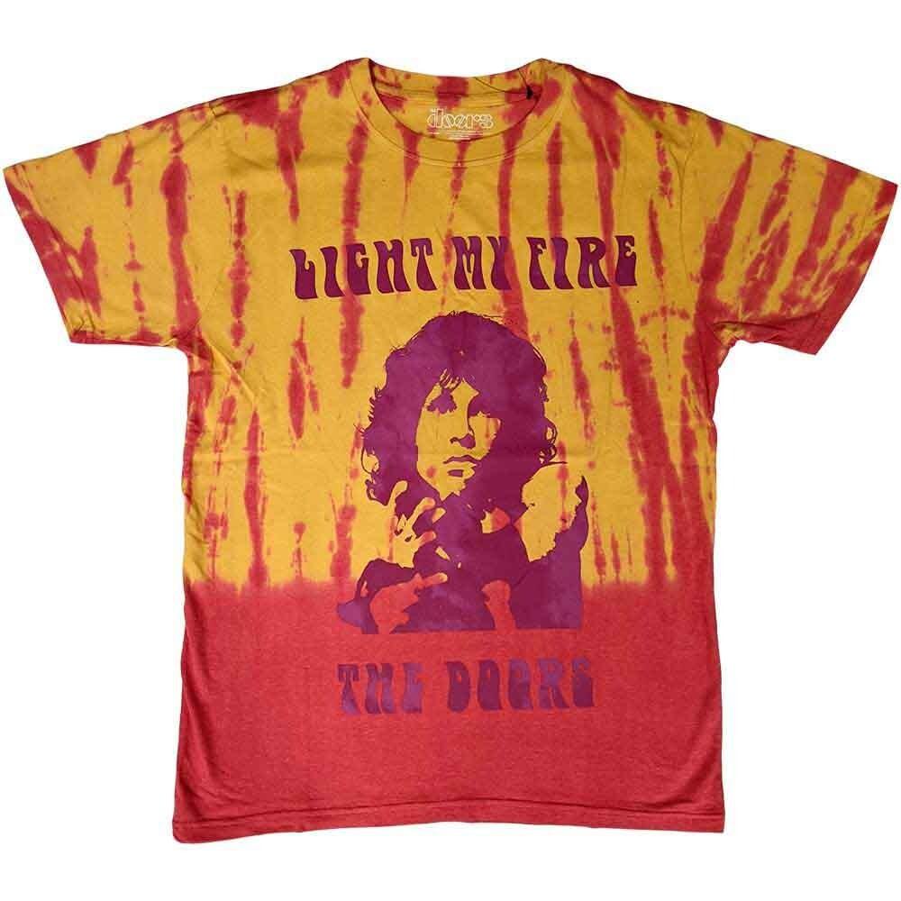 The Doors Light My Fire Orange Dye T shirt - NEW Unisex T-Shirt XXXL