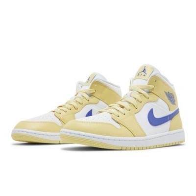 Air Wmns Air Jordan 1 Mid Lemon Wash BQ6472-701