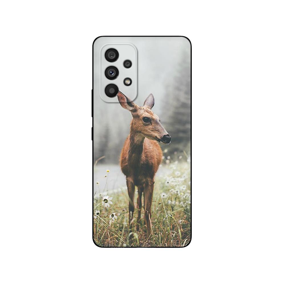 For Samsung Galaxy A53 5G Case 6.5inch Back Cover On Samsung A73 5G Phone Cases Galaxy A33  Bumper Silicon Black Tpu Case