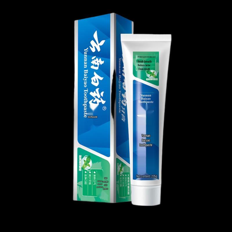 Зубная паста Yunnan Baiyao с охлаждающим мятным вкусом для ухода за полостью рта