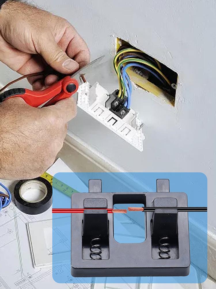 Portable Wire Soldering Clamp Electric Wire Welding Fixture Compact Multi-Functional Holding Power Soldering Anti-Slip Locator