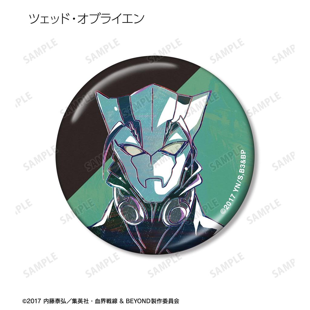 TV Anime Blockade Battlefront Trading Ani Art 4th Edition Metallic Can Badge Box of 10 "Blood & Beyond"