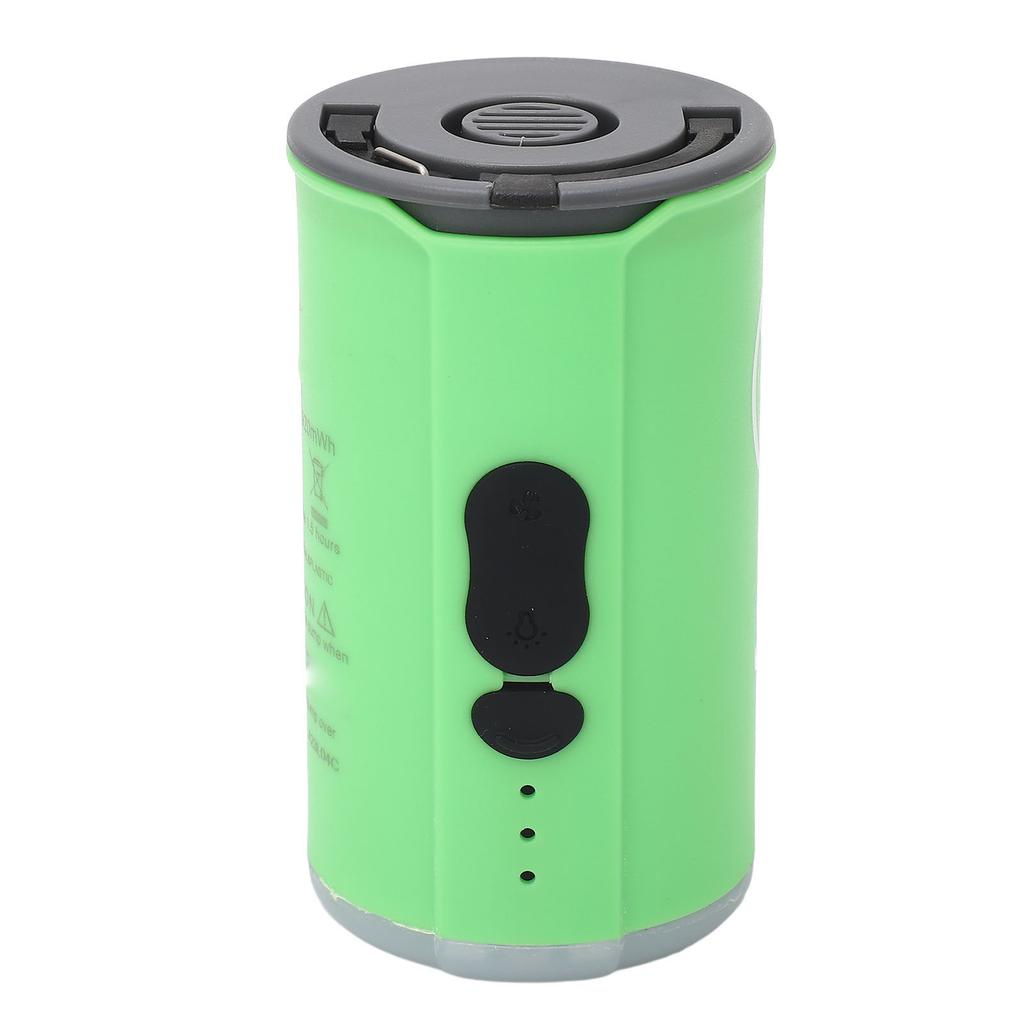Mini Air Pump Illuminated USB Rechargeable Portable with 5 Air Nozzles Inflate Deflate Mini Pump for Inflatable Bed