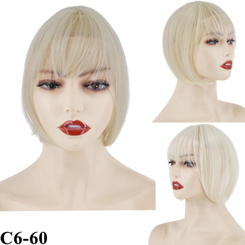 

LISI HAIR женские натуральные короткие волосы, заколка для наращивания волос на голове, чтобы покрыть выпадение волос, белые волосы, парик из синтетического волокна, ежедневное использование