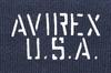 Avirex DAILY PULLOVER SWEAT PARKA LOGO Pullover Sweatshirt Hoodie with Logo M 120 Navy / / 783-3931006 Men's