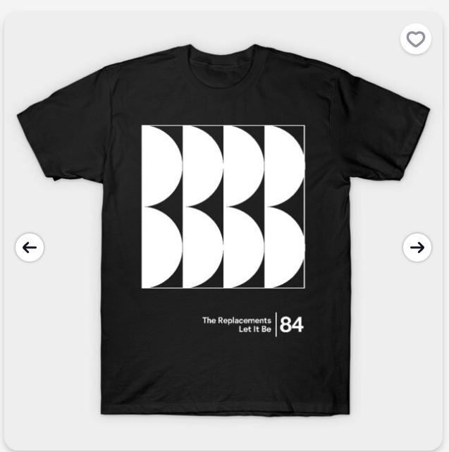 

The Replacements Minimalist Style Graphic T Shirt Full Sizes Unisex NZ1277 Unisex T-Shirt S