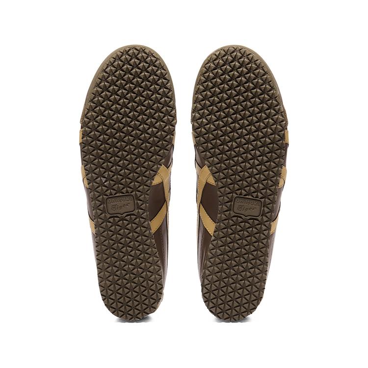 ONITSUKA TIGER MEXICO 66 Breathable Low Top Casual Shoes Unisex Brown Sneakers 1183C102-203