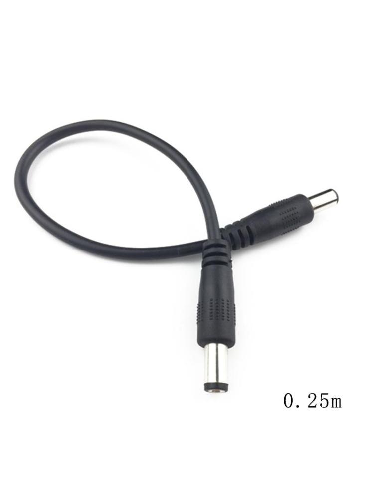 Universal DC5.5x2.1mm LED Strip Power Extension Cable Male To Male Connec