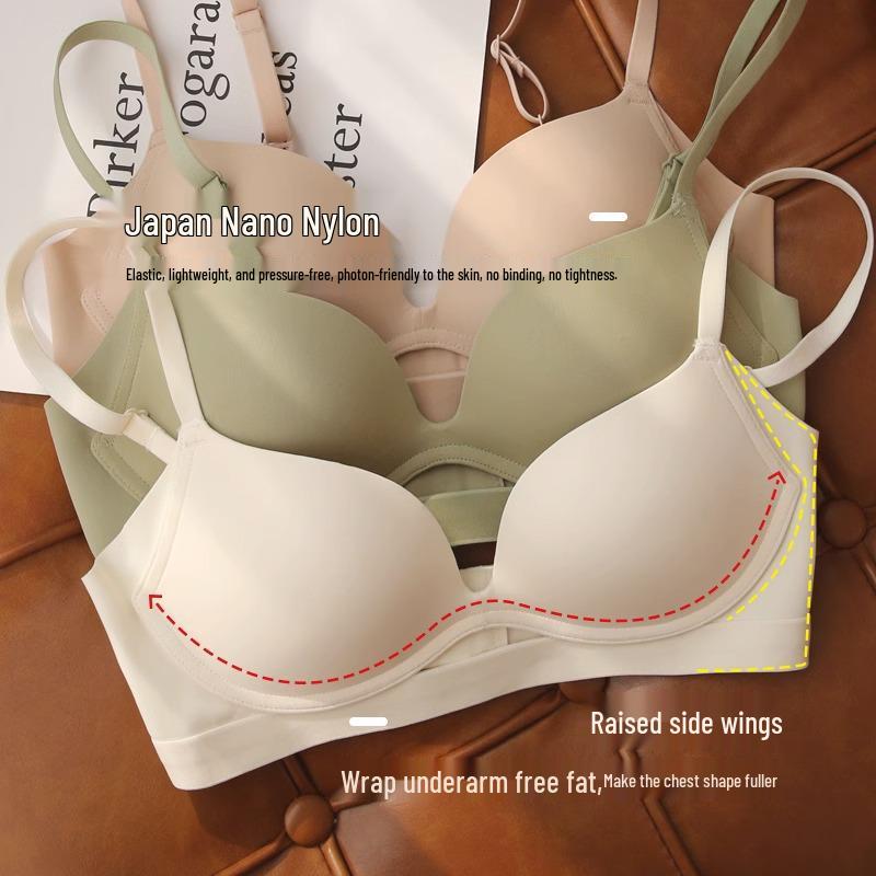 Women's Seamless Push-Up Bra - Enhances, Supports, Anti-Sag, No Underwire, Sexy & Lightweight for Summer