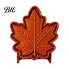 Mini Pie Mold for Autume Thanksgiving , DIY Dough Presser Pocket Baking Mold, One Maple Leaf Press Hand Maker with Fox, Turkey, Owl, Pumpkin,