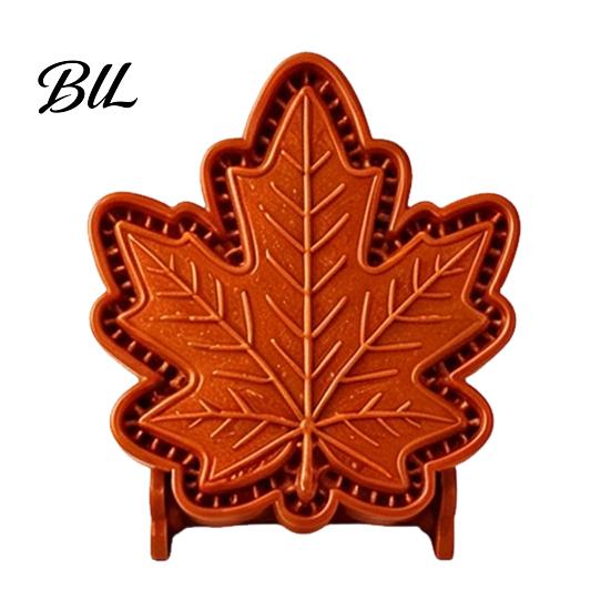 Mini Pie Mold for Autume Thanksgiving , DIY Dough Presser Pocket Baking Mold, One Maple Leaf Press Hand Maker with Fox, Turkey, Owl, Pumpkin,
