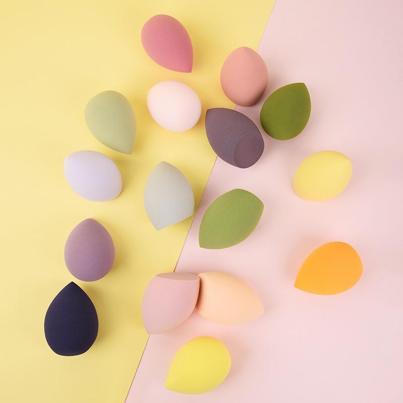 4ks/sáček Fashion Make Up Blender Kosmetická houbička na make-up nafouknutý make-up podkladový prášek houba Beauty Tool Příslušenství k make-upu