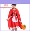 Vestito Principessa Cappuccetto Rosso Costume Fiabesco di Halloween Per Bambini