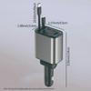 Fast Charger Car Adapter Car USB Charger Adapter Ambient Lighting Car Charger Port Type C Igniter Phone Adapter With Retractable