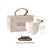 Shangqi Keramik-Katzen-Kaffeebecher-Set (2 Stück)