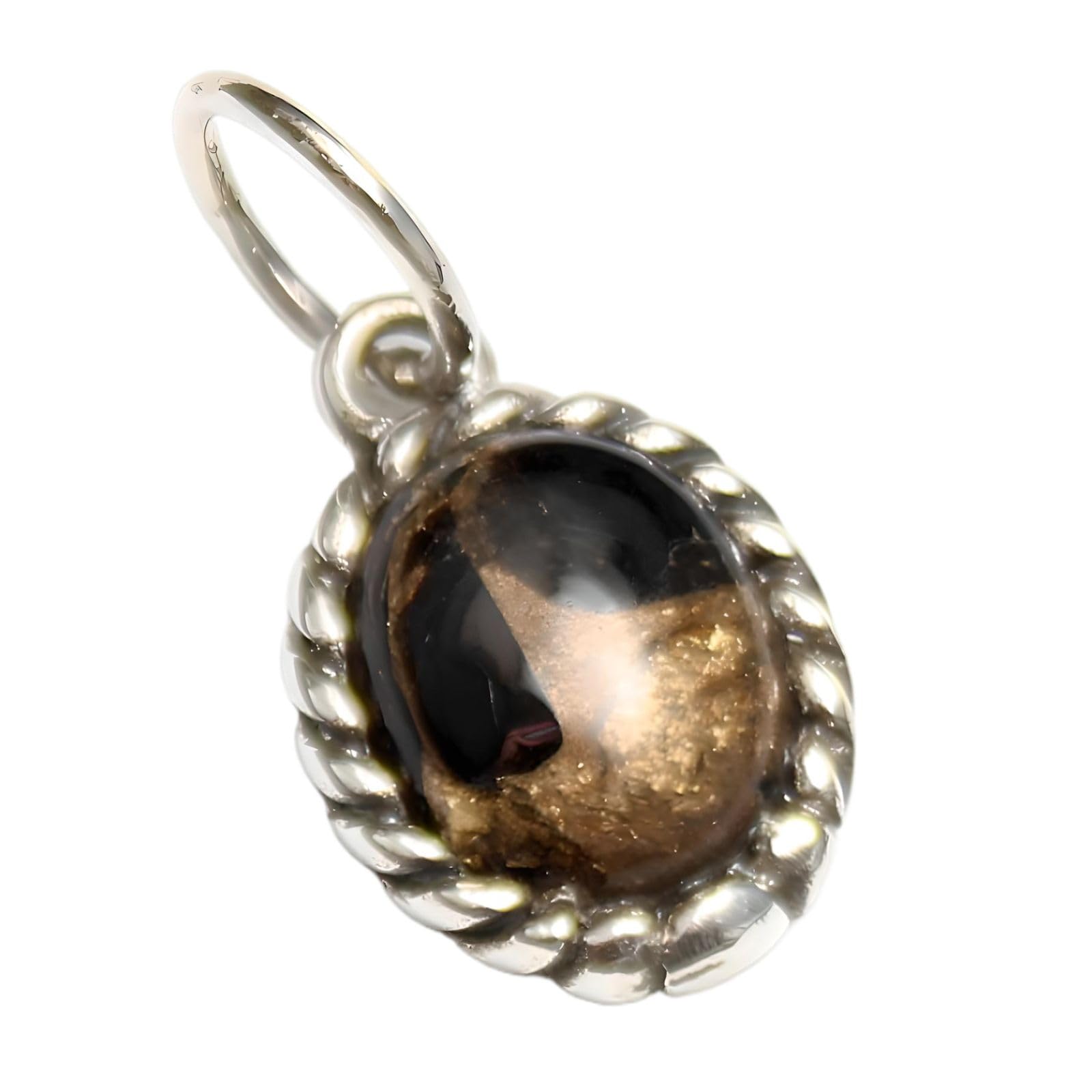 

[goodvibrations] Copper Onyx Pendant, Copper, Good Vibrations, Men s & Women s, Sterling Silver 925