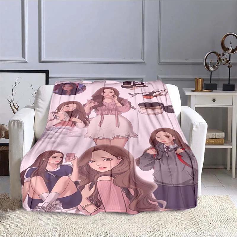 Serie Bellezza Vera Hwang in Youp Cha EunWoo Coperta di Flanella Arte Stellare Coperta Calda per Letto Camera da Letto Divano Coperta da Picnic Regalo