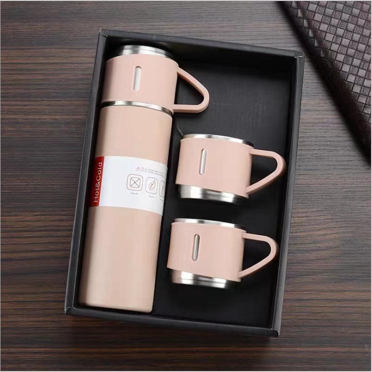 High-End Business Vacuum Cup Gift Gift Set 304 Stainless Steel Men's Car Portable Water Cup