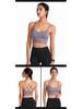 European & American Plus Size Criss-Cross Back Sports Bra - Wire-Free, Shockproof Yoga & Running Bra for Women
