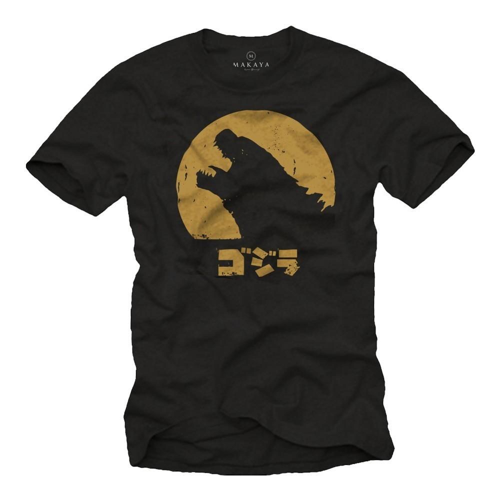 Dino T Shirt Boys Men Gents Vintage Retro Monster Cool Gifts Black Unisex T-Shirt XXXXL