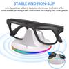 Stable ABS Charging Holder Stand Stable Base for Dedicated Model Intelligent Eyewear Featuring Universal Compatibility