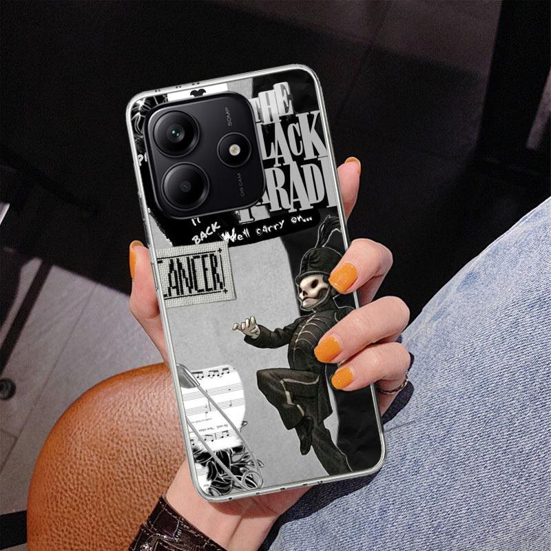 My Chemical Romance MCR Phone Case For Xiaomi Redmi Note 15 14 13 12S 12 11 Pro Plus 14S 11S 11E 10 10S 11T 5G Personalized Cove