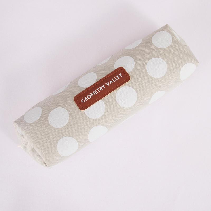 

Korean Style Octagonal Plaid Canvas Pencil Case