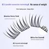 Super Large Capacity Short Style ACE Idol Girl Group False Eyelashes - Natural Imitation Cluster Segments
