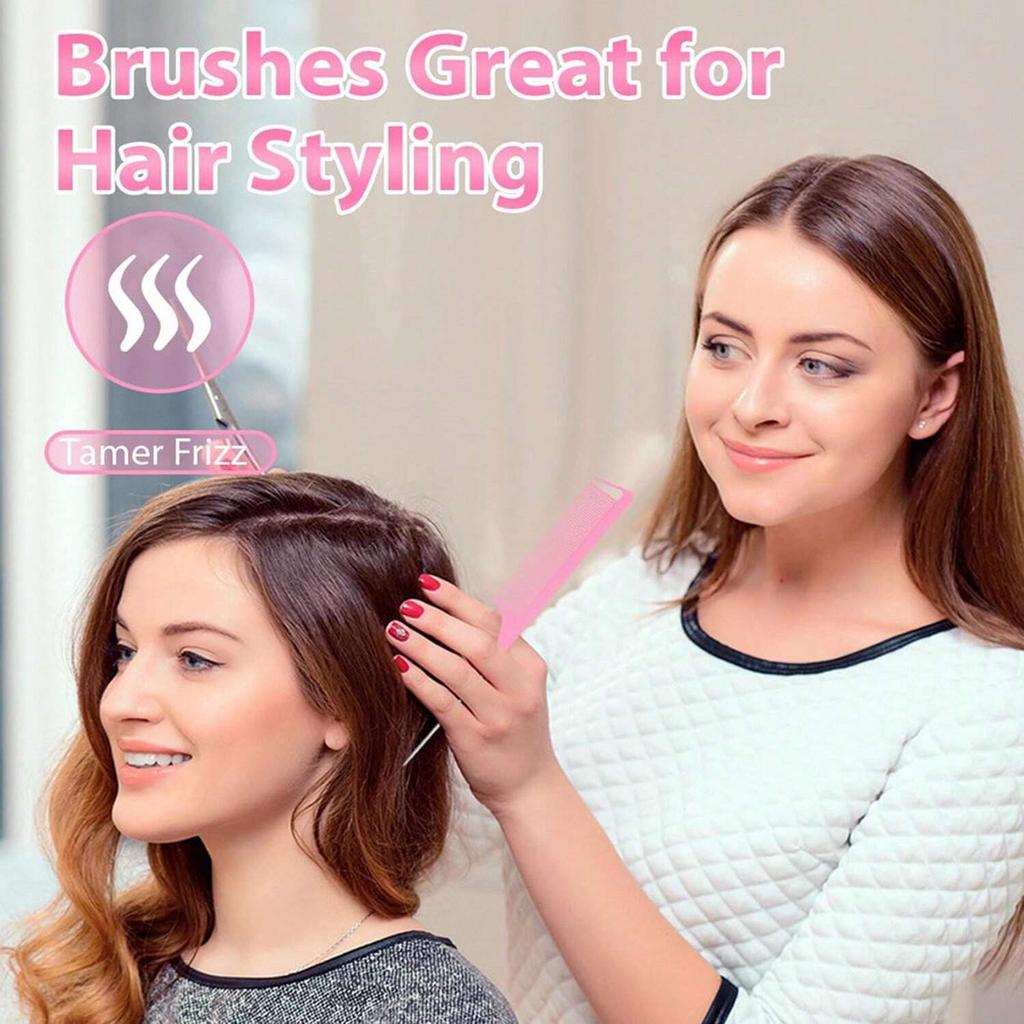 1pc Hair Coloring Tinting Pointed Tail Comb, Hair Brush, Comb, Hair Tools, Hair Products And Accessories For Barber Salon Beauty Travel Essentials