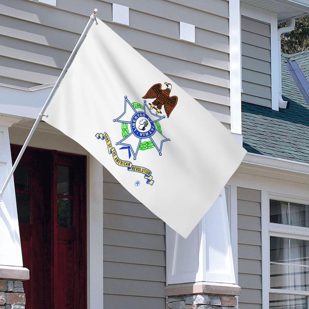 Sons Of The American Revolution 3 X 5 Foot Outdoor Decorative Flag,Garden Flag,Outdoor Single Flag