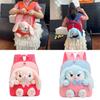 Adorable Rabbit Plush Backpack For Girls With Breathable Lightweight Durable Design